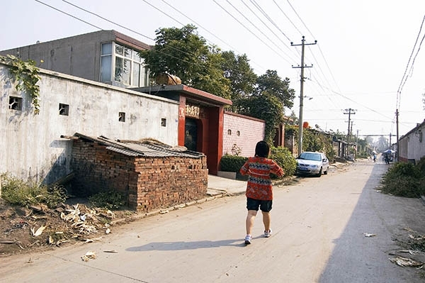 拆迁之前的石家庄市北高营村（摄于2006年10月）